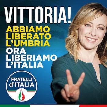 Fratelli d’Italia vola ad oltre il 10%