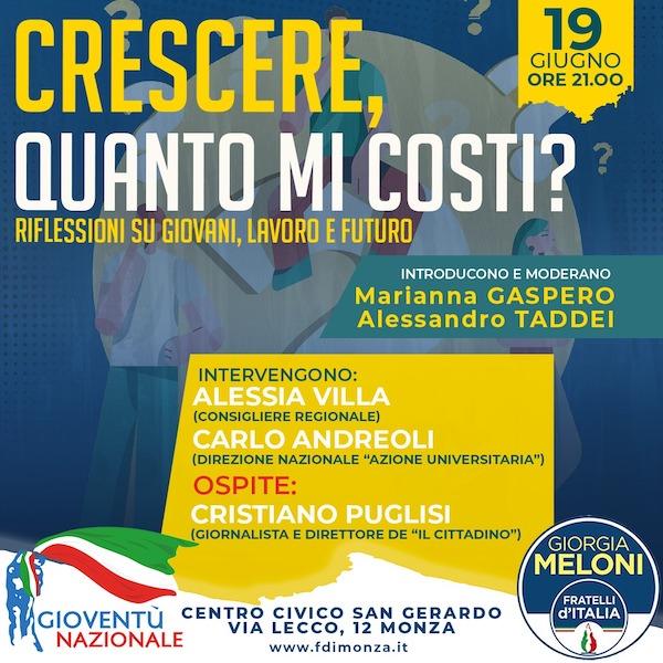 Crescere, quanto mi costi?
